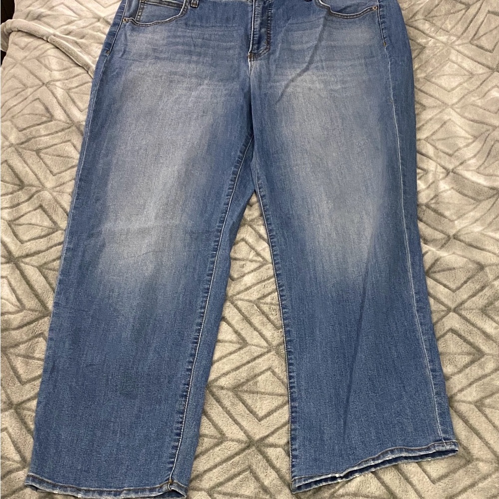 Jessica Simpson Light Blue Boyfriend Jeans